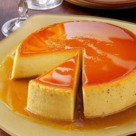 Torta di formaggio flan