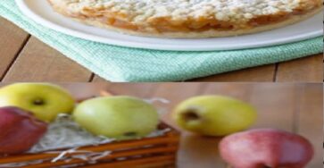 Torta di mele sbriciolata