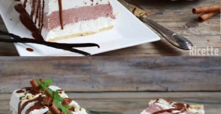 Torta gelato fresca e veloce