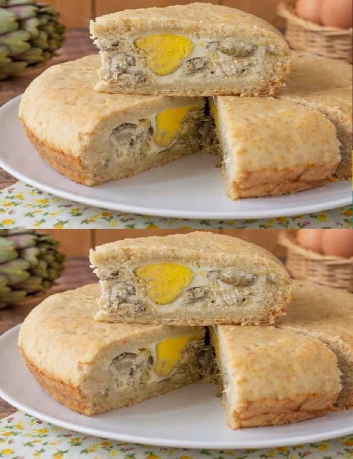 Torta pasqualina carciofi
