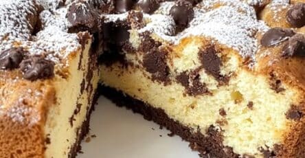 Torta soffice con cioccolato