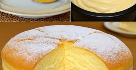 Torta soufflé allo yogurt