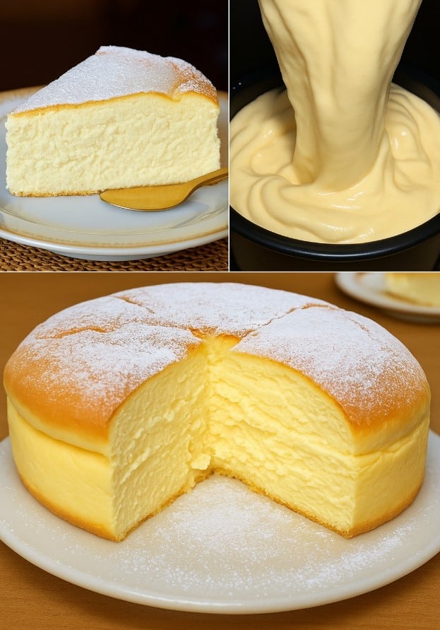 Torta soufflé allo yogurt