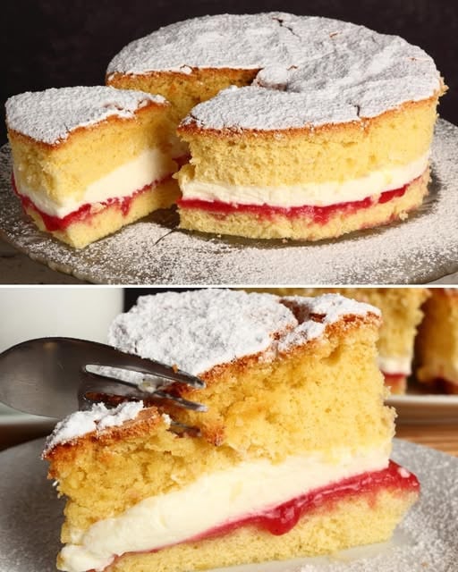 Torta sponge Victoria