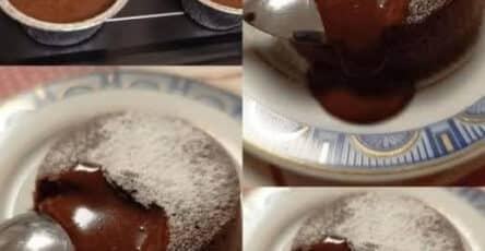 Tortini cioccolato 5 minuti