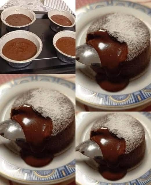 Tortini cioccolato 5 minuti