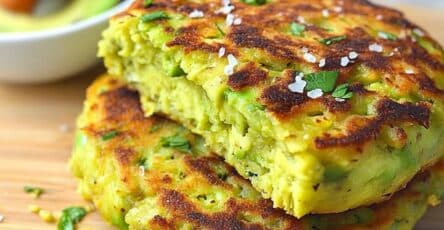 Tortini di avocado colazione