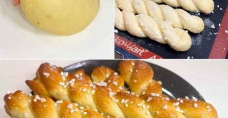 Trecce soffici panini dolci