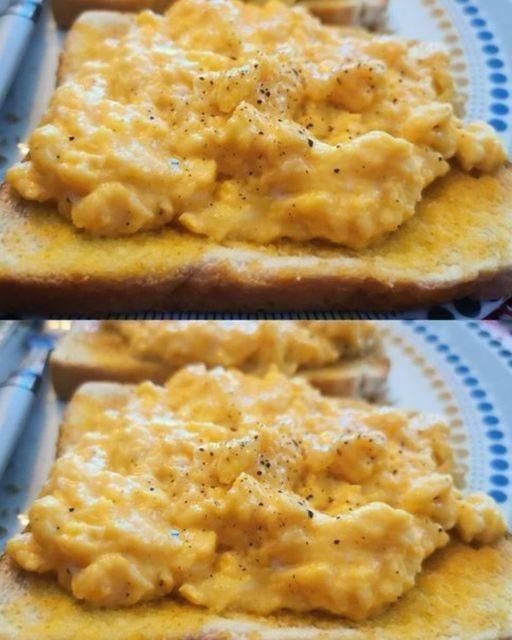 Uova strapazzate cremose