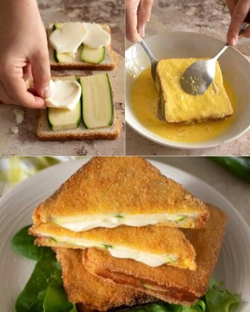 Zucchine in carrozza ricetta