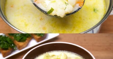 Zuppa di cavolfiore cremosa