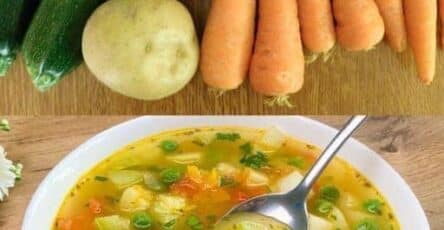 Zuppa di verdure salutare