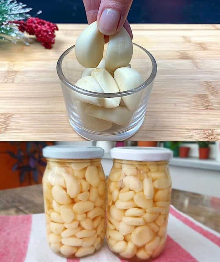 aglio non secca germina
