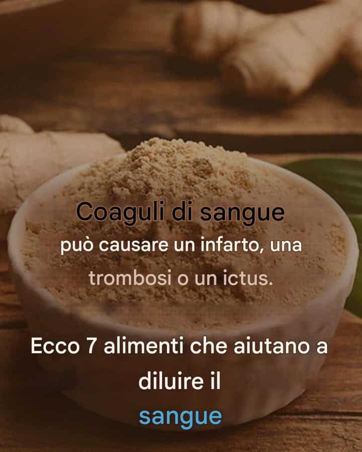 alimenti anticoagulanti naturali