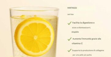 acqua e limone corretto