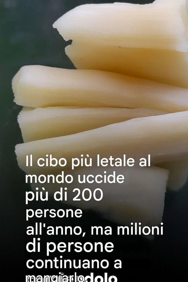 cibo letale al mondo