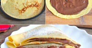 CRÊPES ALLA NUTELLA