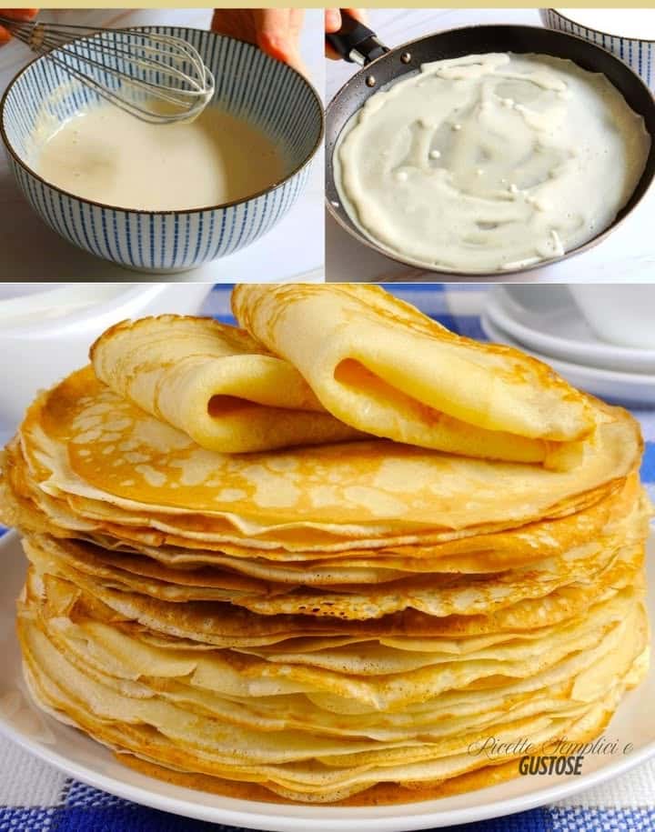 CRÊPES SENZA UOVA