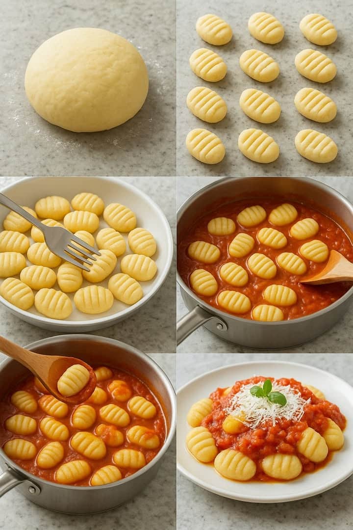 Gnocchi di patate fatti in casa