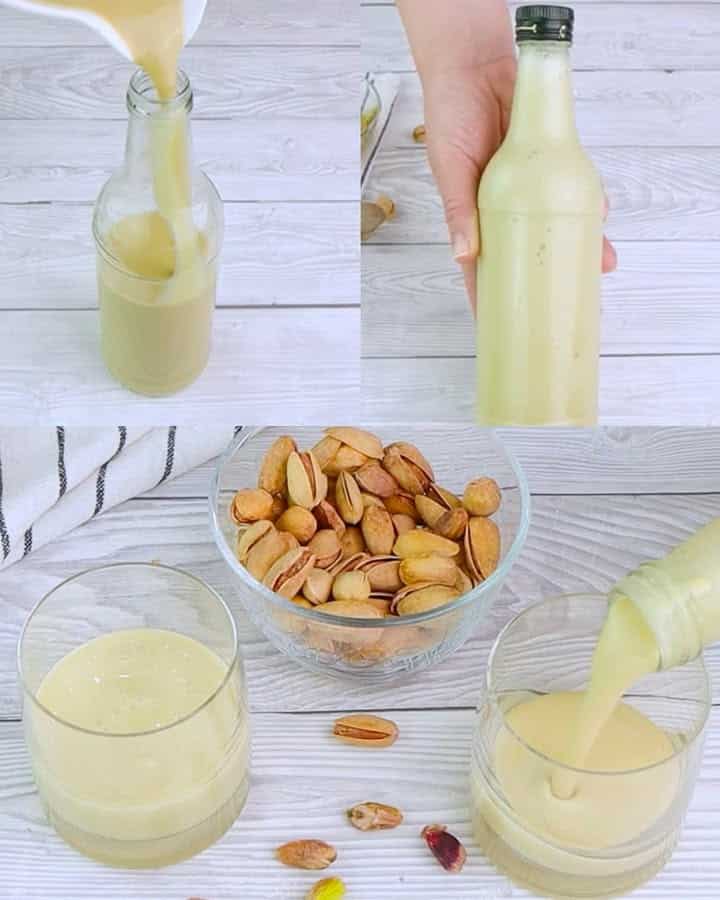 Liquore al pistacchio fatto in casa