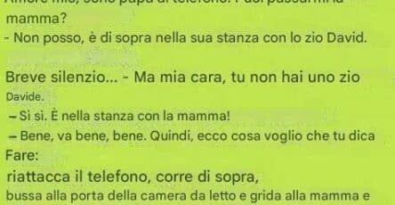 mamma e zio David