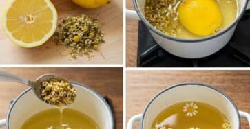 mescola limone camomilla ringrazierai