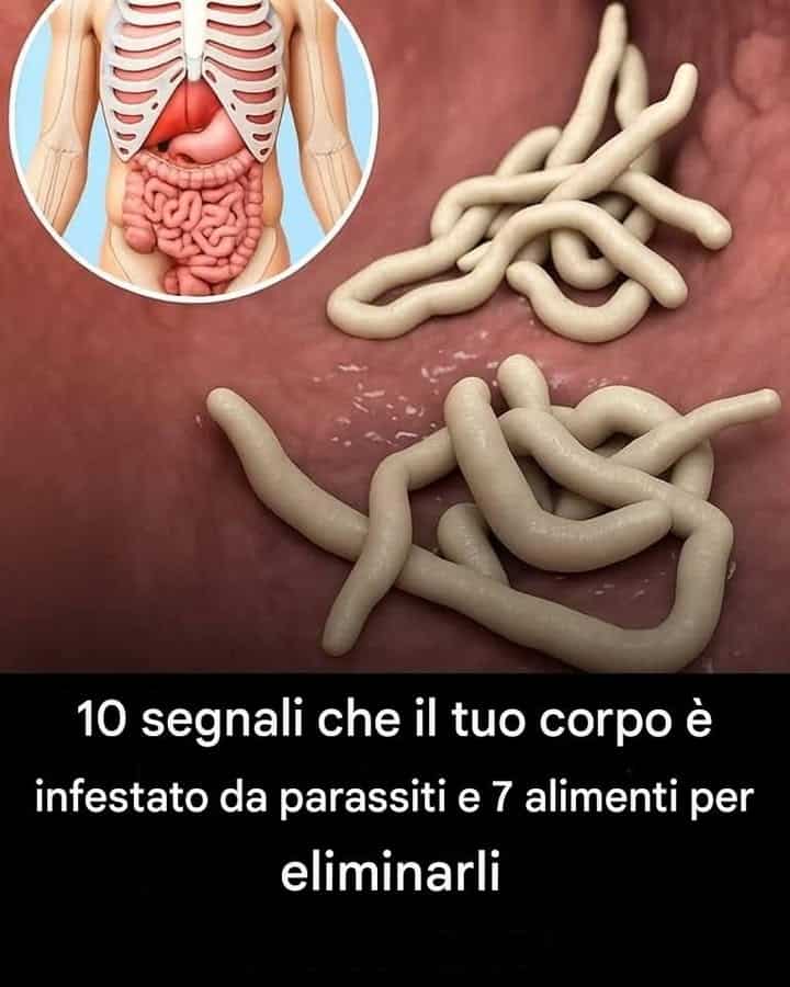 parassiti nel corpo