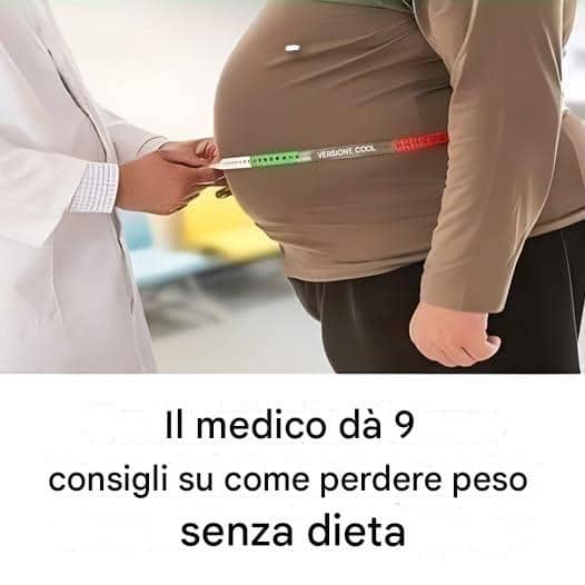 perdere peso naturalmente