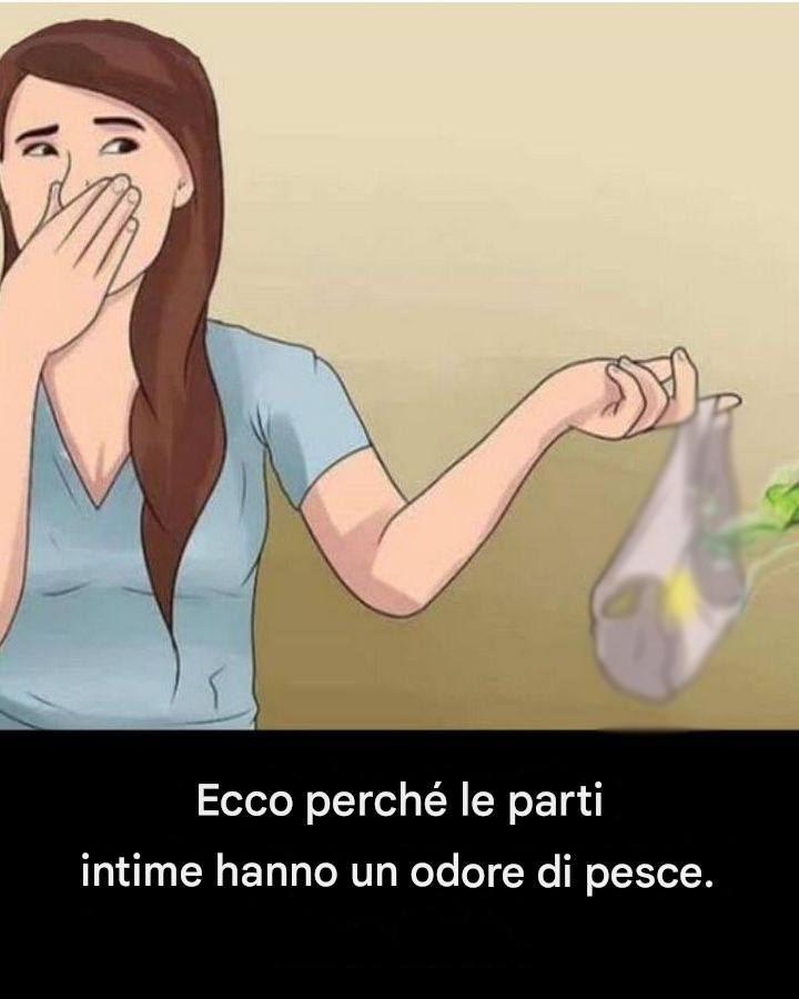 puzza di pesce intimo
