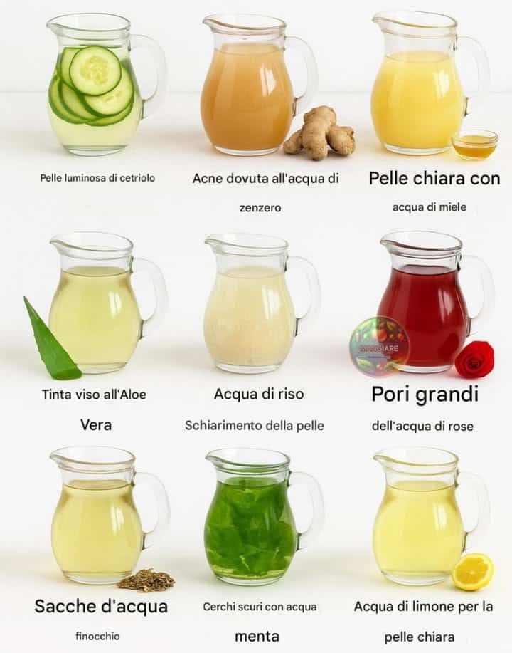 rimedi acqua pelle meravigliosa