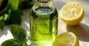 Sciroppo alla menta fatto in casa