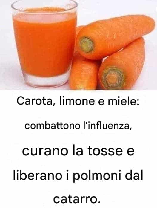 Sciroppo di carote