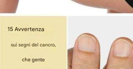 segnali allarmanti cancro
