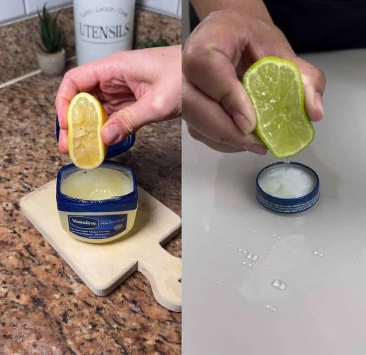 vaselina e limone