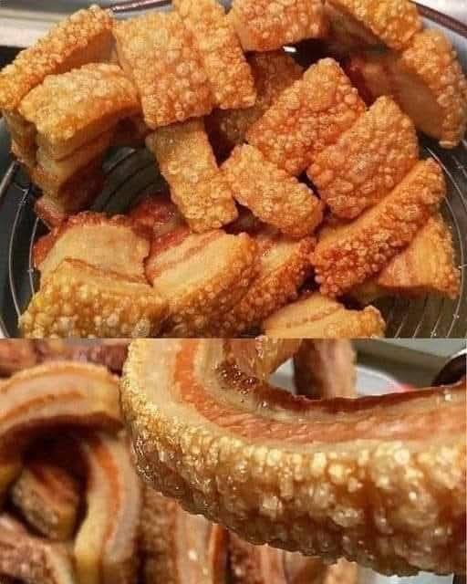 Aceto nelle cotiche di maiale