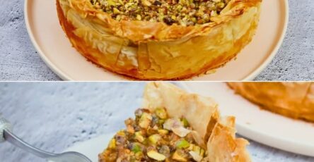 Baklava cheesecake deliziosa