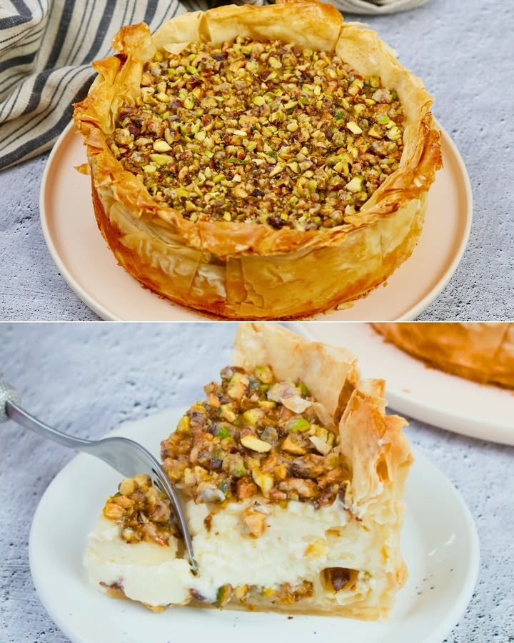 Baklava cheesecake deliziosa