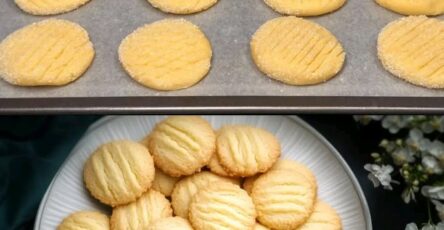 Biscotti con tre ingredienti