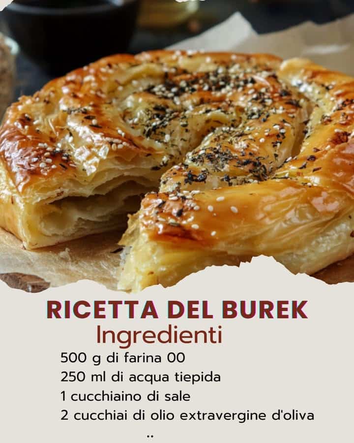 Burek gustoso e semplice