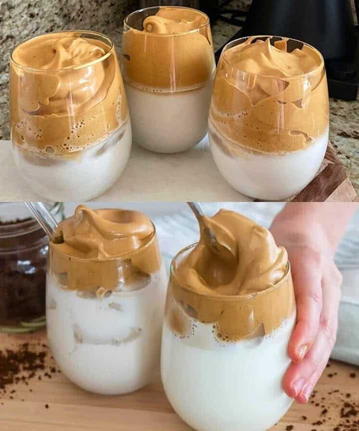 Caffè freddo delizioso