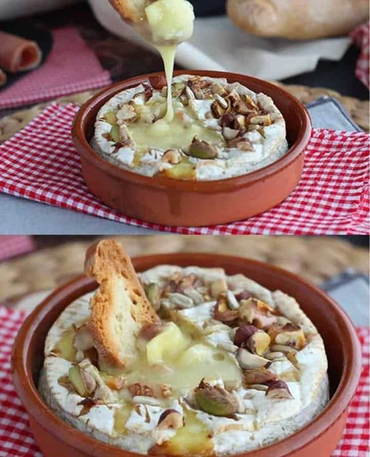 Camembert al forno mielato