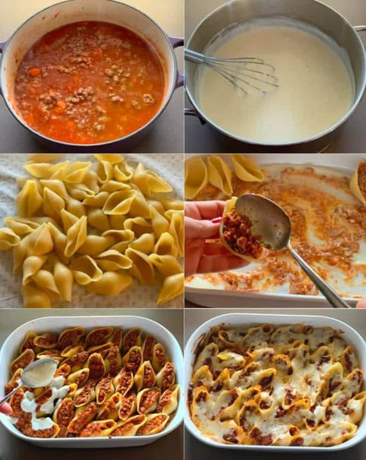 Conchiglioni ripieni deliziosi