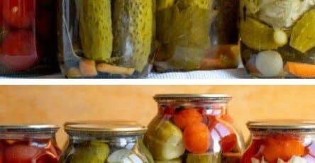 Conserve sott'aceto fresche