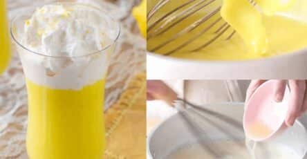 Coppa al limone fresca