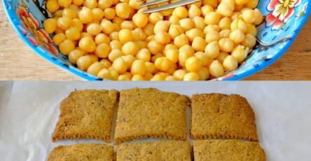 Crackers di ceci salati