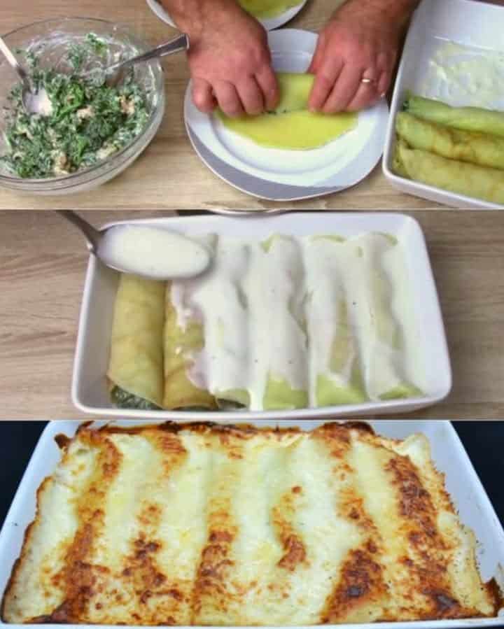 Crespelle al forno classiche