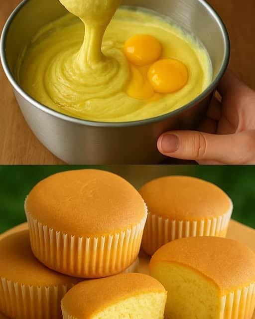 Cupcakes vaniglia umidi