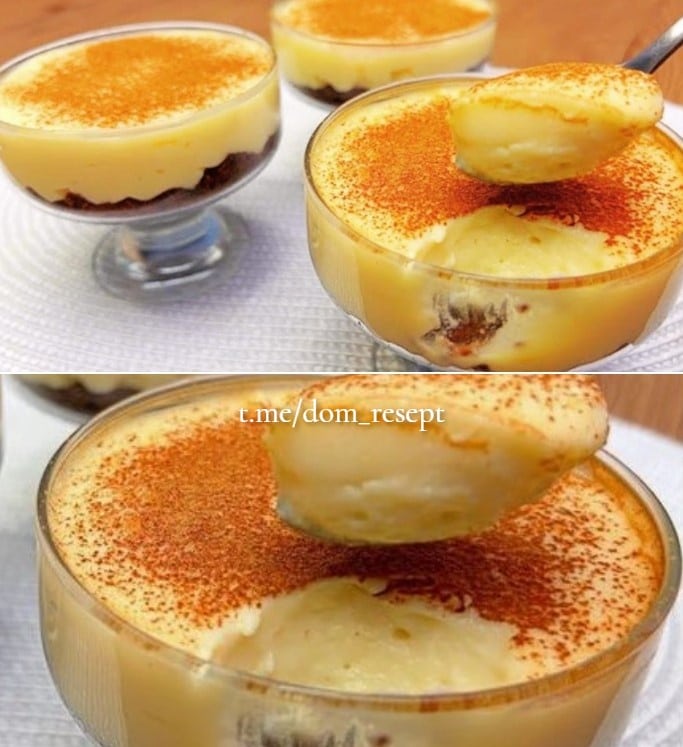 Dessert al latte cremoso