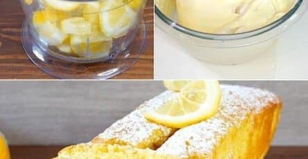 Dolce al limone soffice