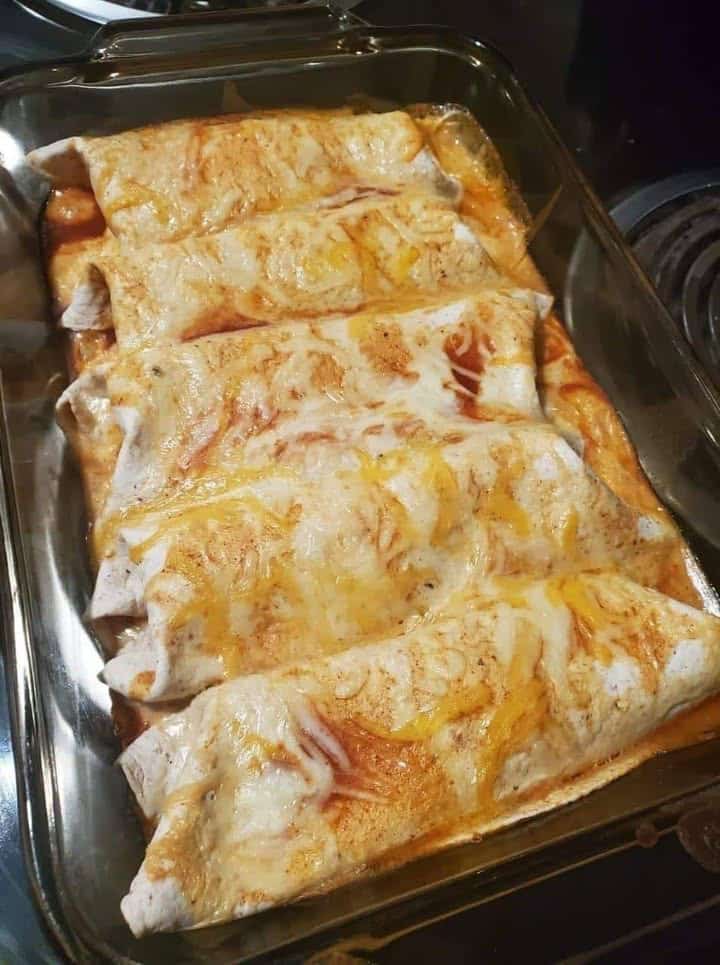 Enchiladas di pollo bianco